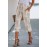 Snakeskin Print Drawstring Joggers