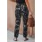 Splatter Cotton Pocketed Joggers