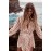 Gold Sequin Surpliced Wrap Deep V Neck Cocktail Mini Dress
