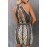 Beige Gatsby Sequin Beaded Dress