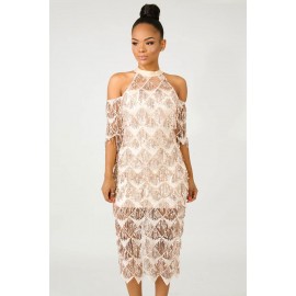 Fringe Sequin Midi Dress Fringe Sequin Midi Dress