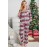 Red Shirt Collar Plaid Button Down Christmas Pajama Set